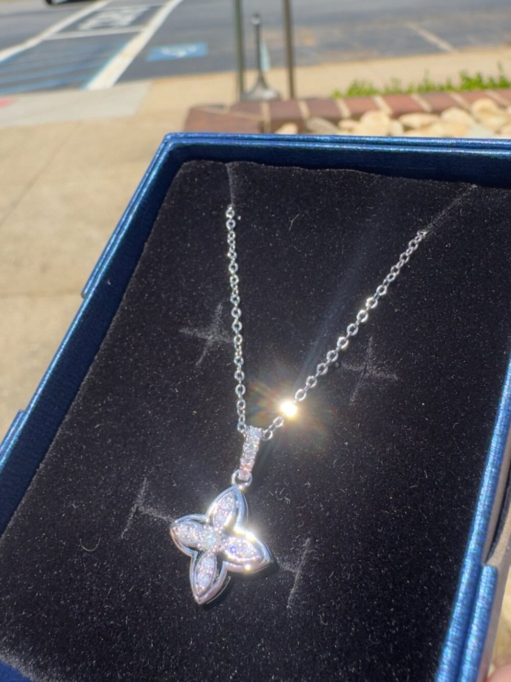 Moissanite neckless